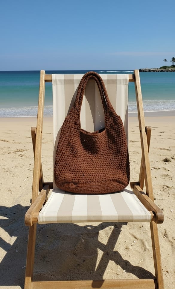Bolsas de Crochê - Modelo 2