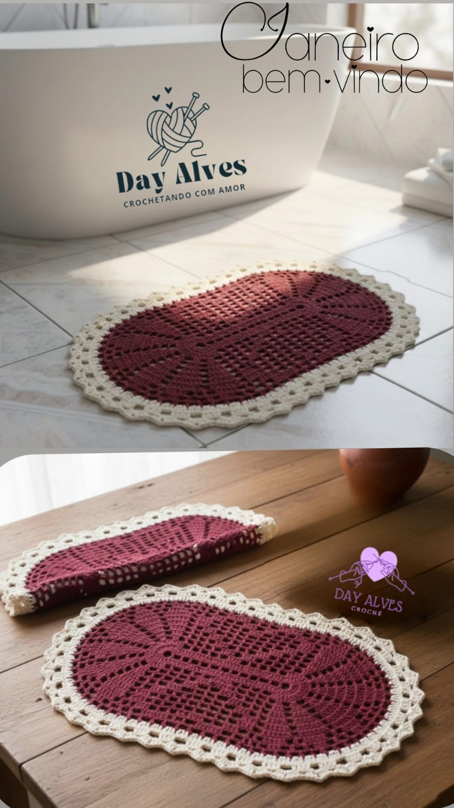 Moda Casa em Crochê - Modelo 2
