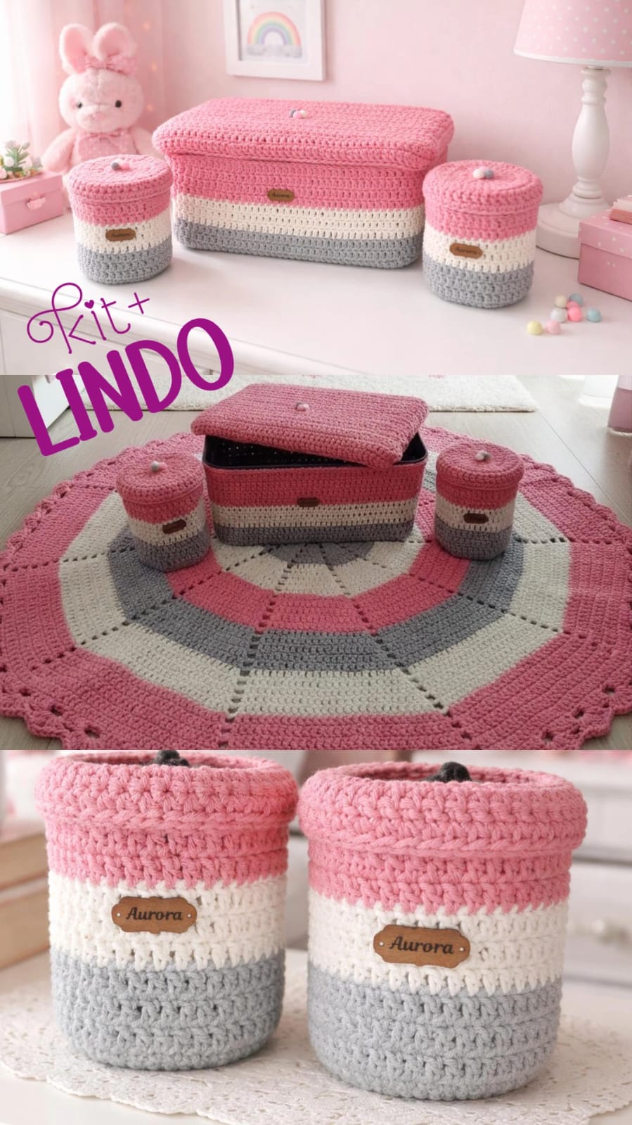 Moda Casa em Crochê - Modelo 5