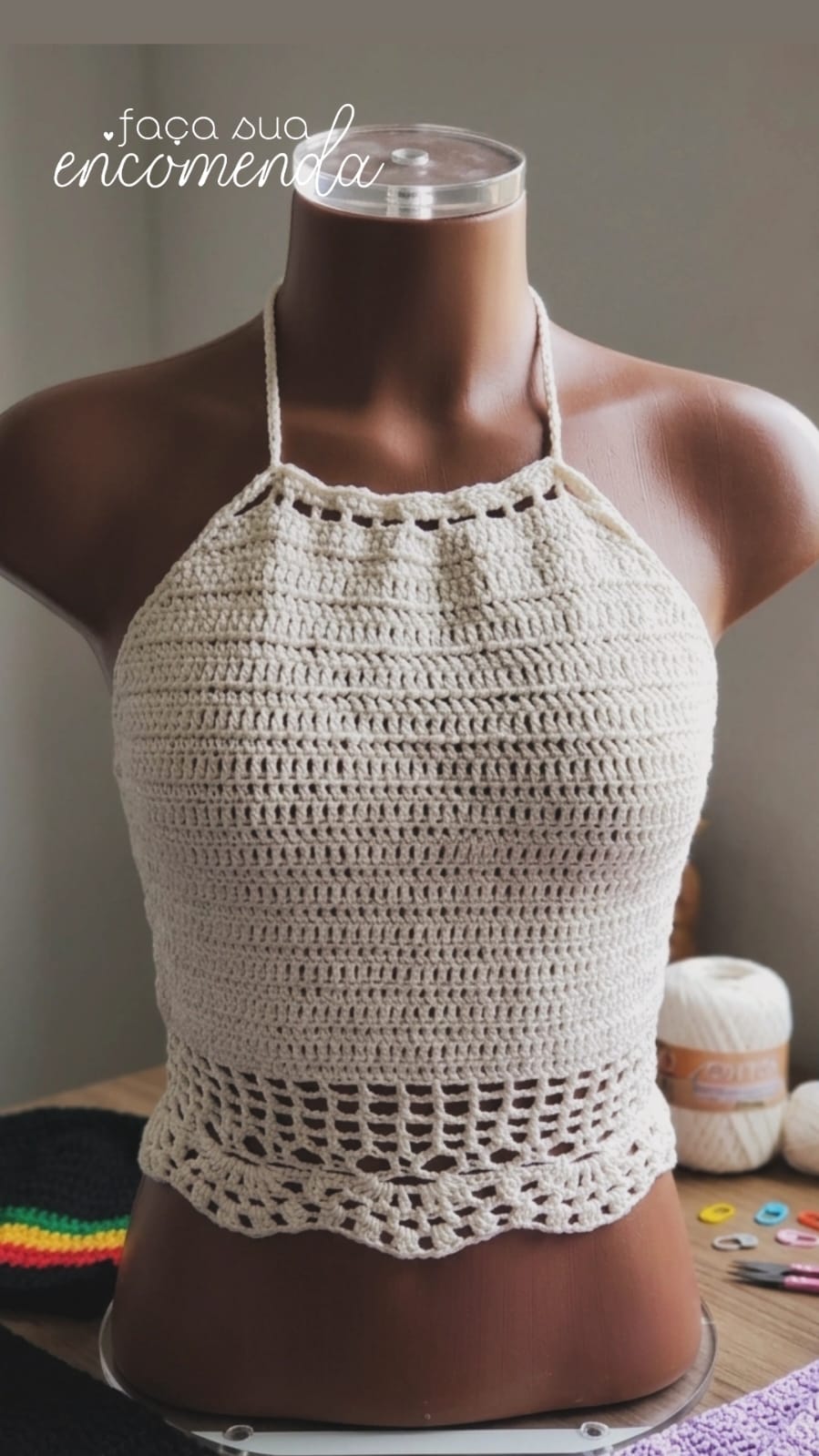 Vestuário em Crochê - Modelo 1