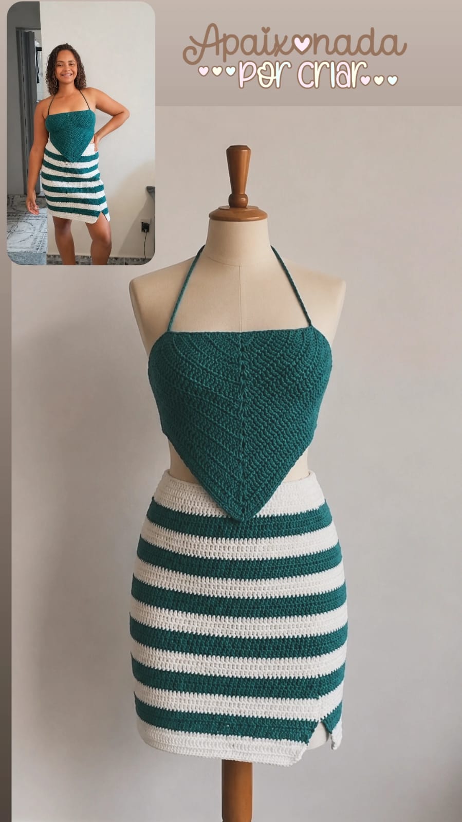 Vestuário em Crochê - Modelo 5